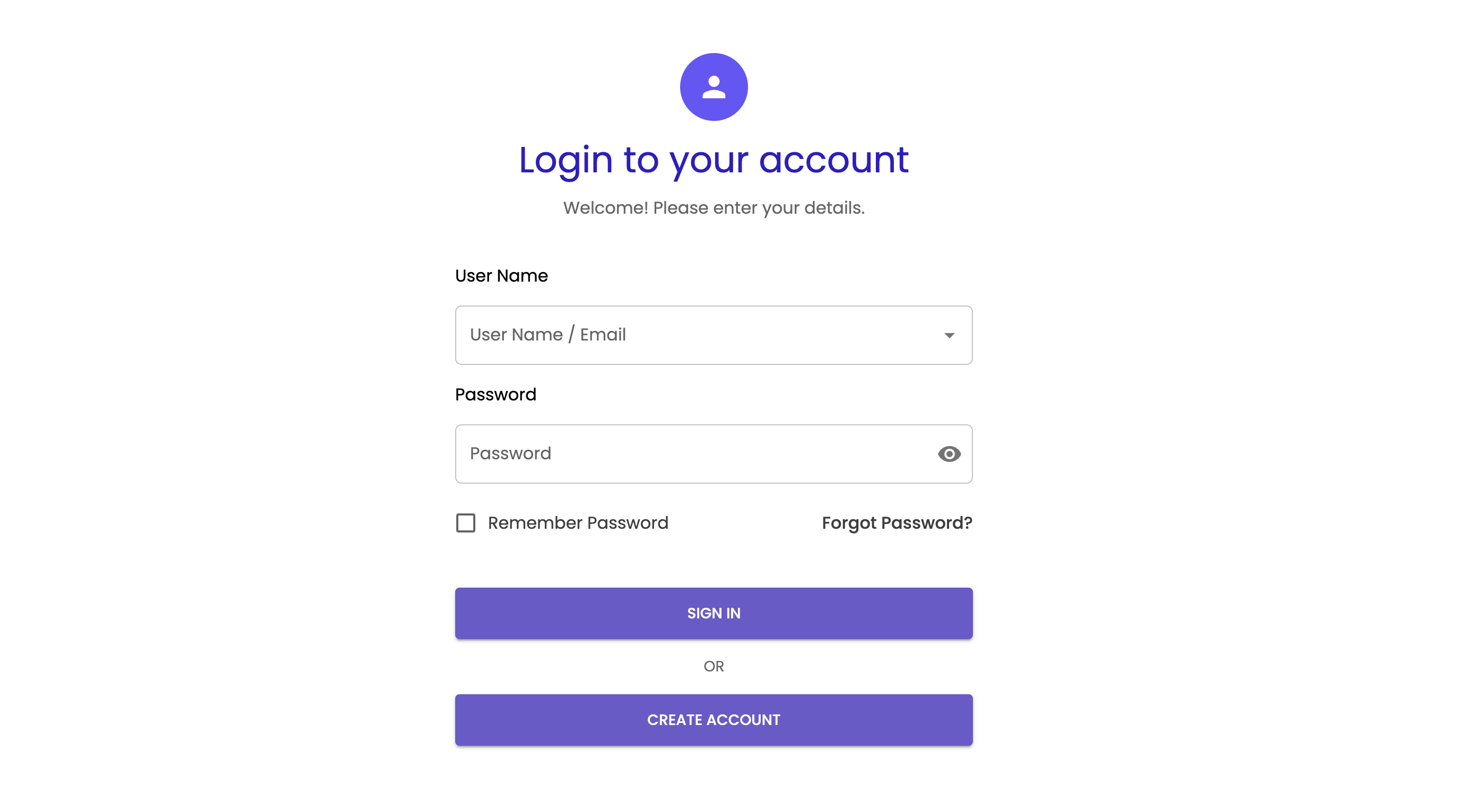 User Accounts